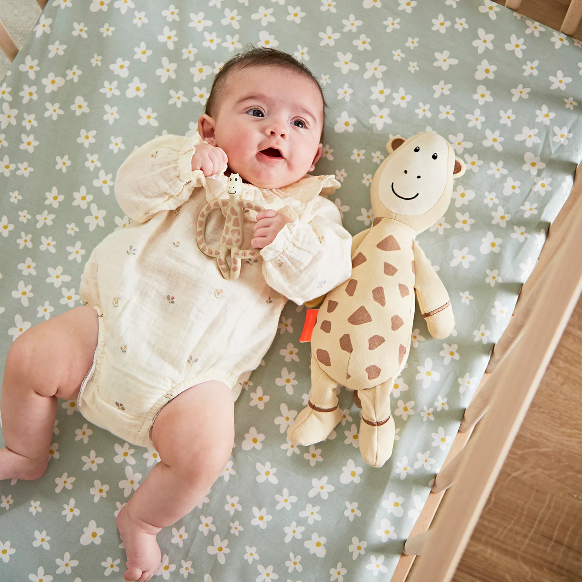 Matchstick Monkey Sensory Teething Teddy Set - Giraffe