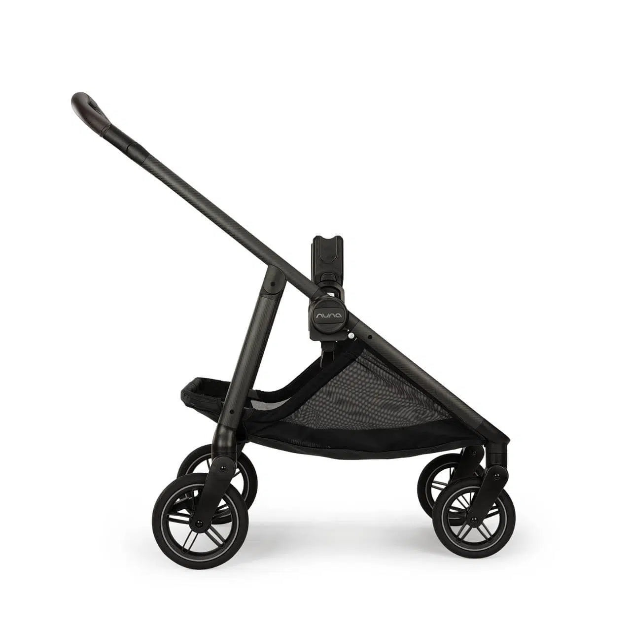 Nuna SWIV, ARRA Flex + BASE Curv Travel System Bundle - Caviar