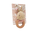 Peter Rabbit Signature Collection - Flopsy Wooden Ring Rattle