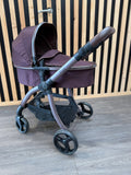 EX DISPLAY egg x Roma Dolls Pram - Mulberry