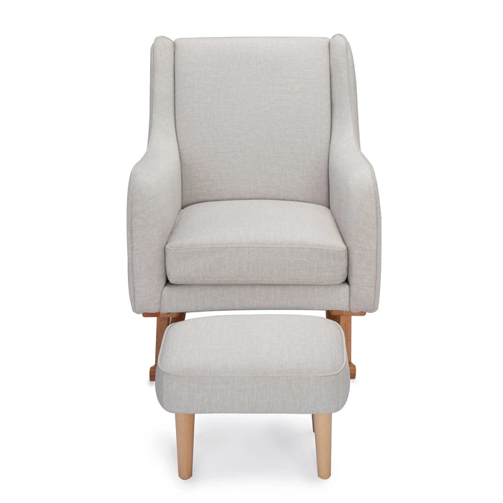 Babymore Ida Nursing Chair with Footstool – Cashmere