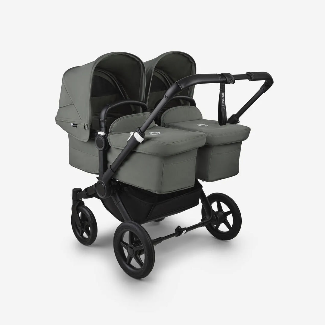 Bugaboo Donkey 5 Twin Ultimate Newborn Bundle - Forest Green