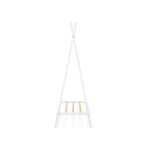 CuddleCo Nola Clothes Rail - White & Natural