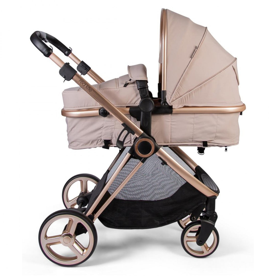 RedKite Push Me Pace Ultimate Travel System Bundle - Latte