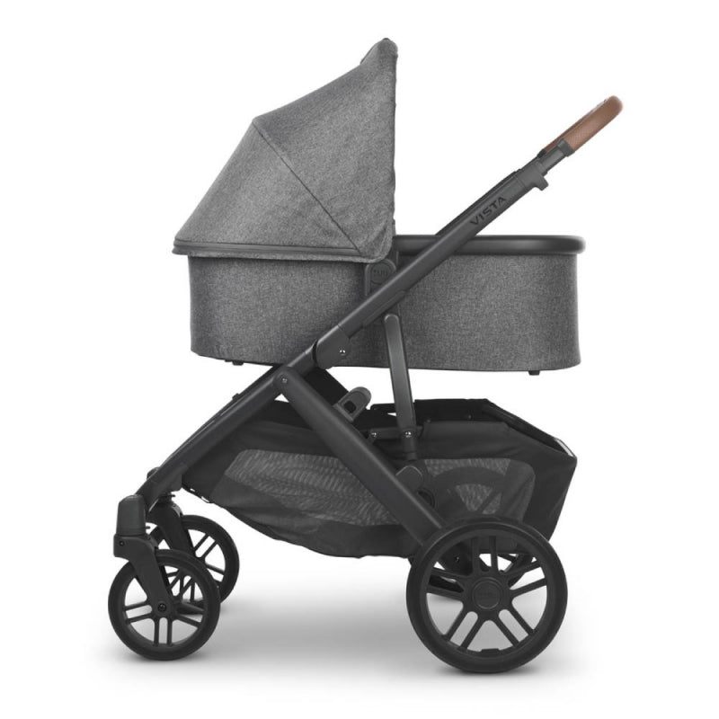 Uppababy VISTA V2 Pram + Mesa + Base i-Size Travel System - Greyson Charcoal Melange