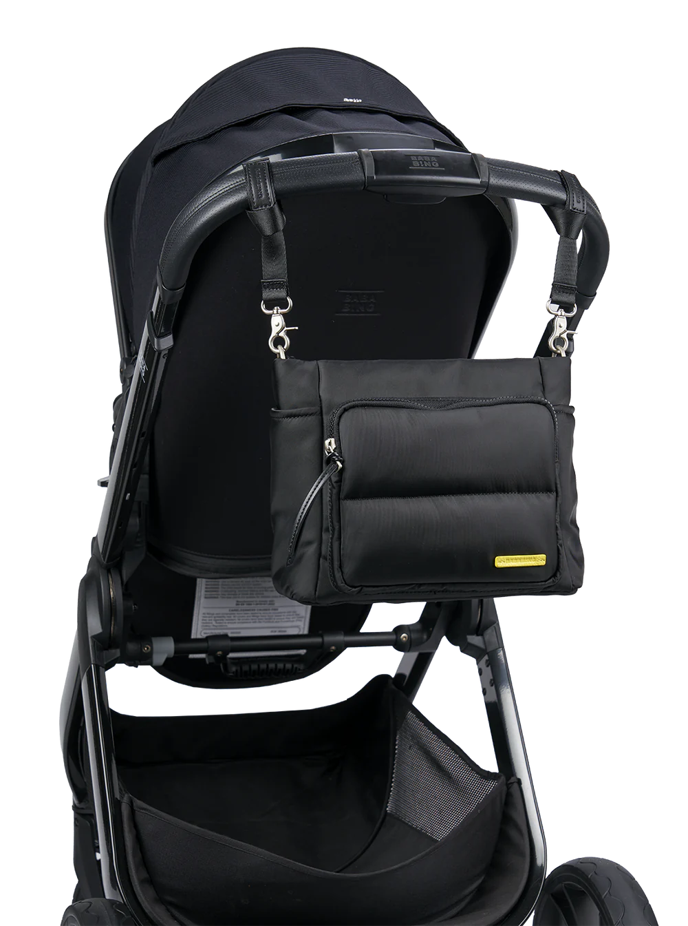 Bababing Joey Cross Body Changing Bag - Black