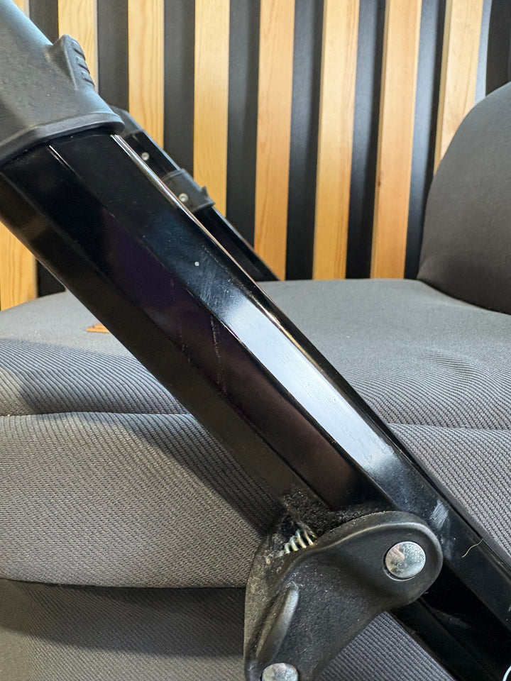 EX DISPLAY Ickle Bubba Stomp Luxe 2-in-1 Travel System - Charcoal Grey/Black/Tan