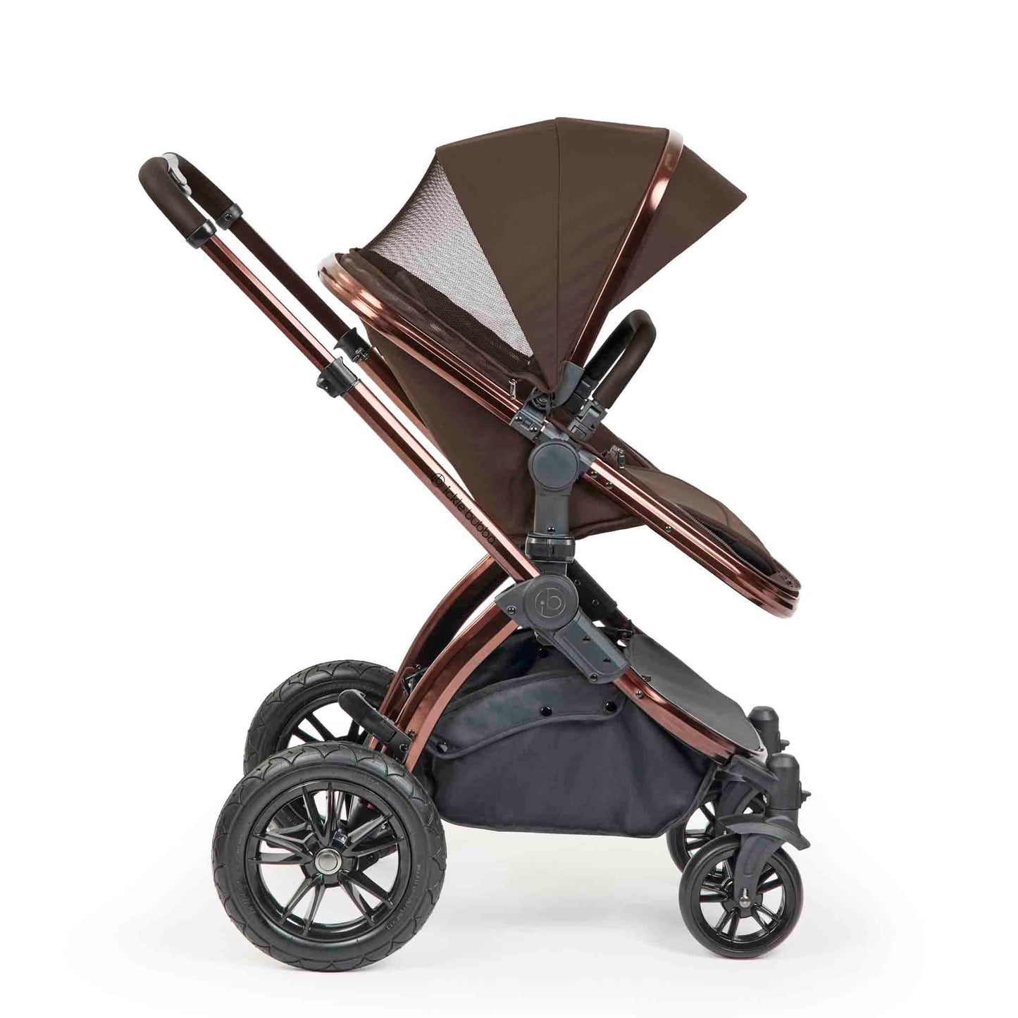 Ickle Bubba Stomp Luxe Elements Edition 17 Piece Bundle Inc Bubba Crib - Chestnut