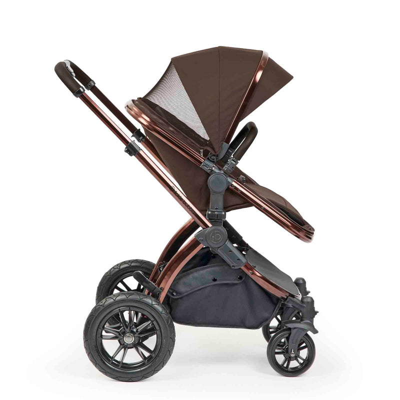 Ickle Bubba Stomp Luxe Elements Edition 17 Piece Bundle Inc Bubba Crib - Chestnut