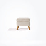 Tutti Bambini Oscar Luxe Rocking Chair & Storage Footstool - Mushroom