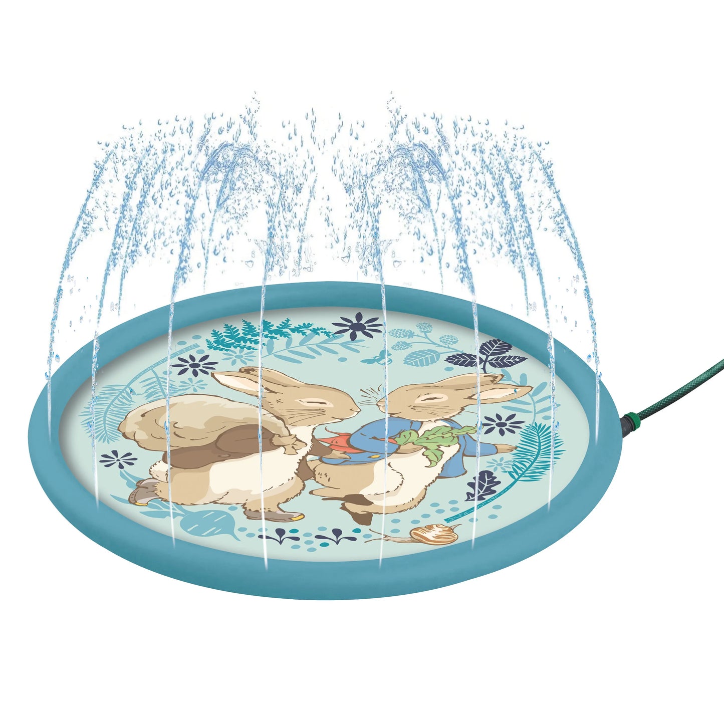 Peter Rabbit Kids Splash Pad – Outdoor Garden Water Play Mat