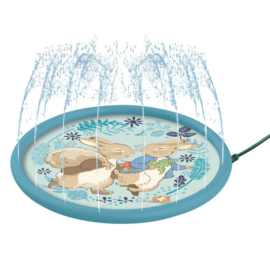 Peter Rabbit Kids Splash Pad – Outdoor Garden Water Play Mat