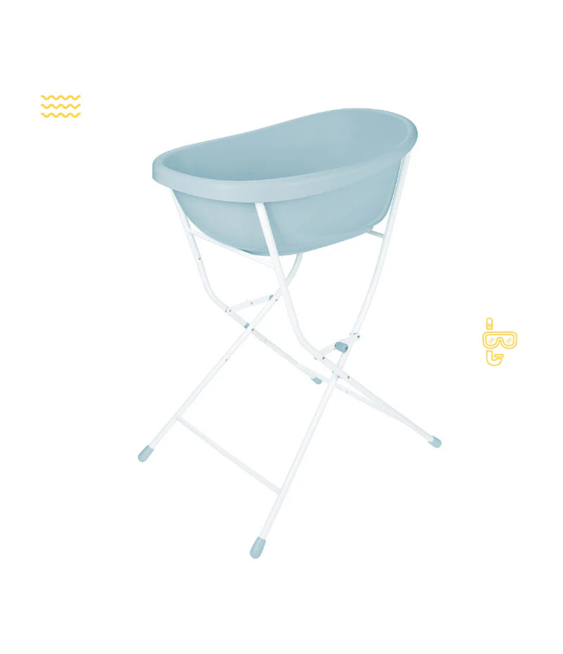 Badabulle Bath Stand and Drain Pipe for Baby Whale Bath