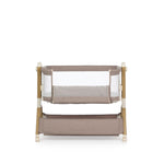 Obaby Cloud Bedside Crib - Nutmeg