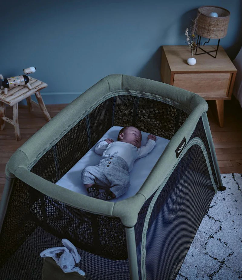 Babymoov 3in1 Moov & Comfy Travel Cot - Sage
