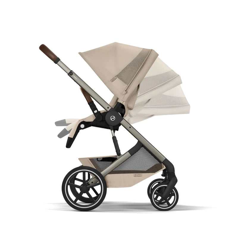 Cybex Balios S Lux Cloud G3 Ultimate Travel System Bundle - Almond Beige (2026)
