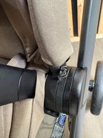 PRE LOVED Maxi-Cosi Fame 3-in-1 Travel - Twillic Truffle/Black Wheels