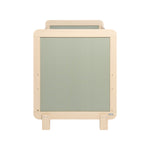 Tutti Bambini Kuba Cot Bed - Golden Oak & Sage Weave