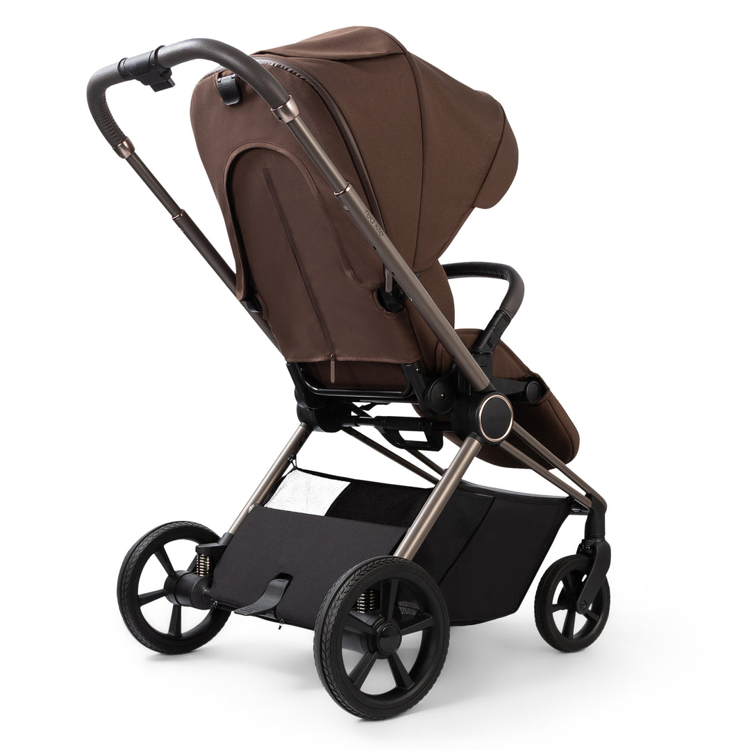 Redkite Push Me Cruise Complete Essentials Baby Bundle Inc Spin Base - Chestnut