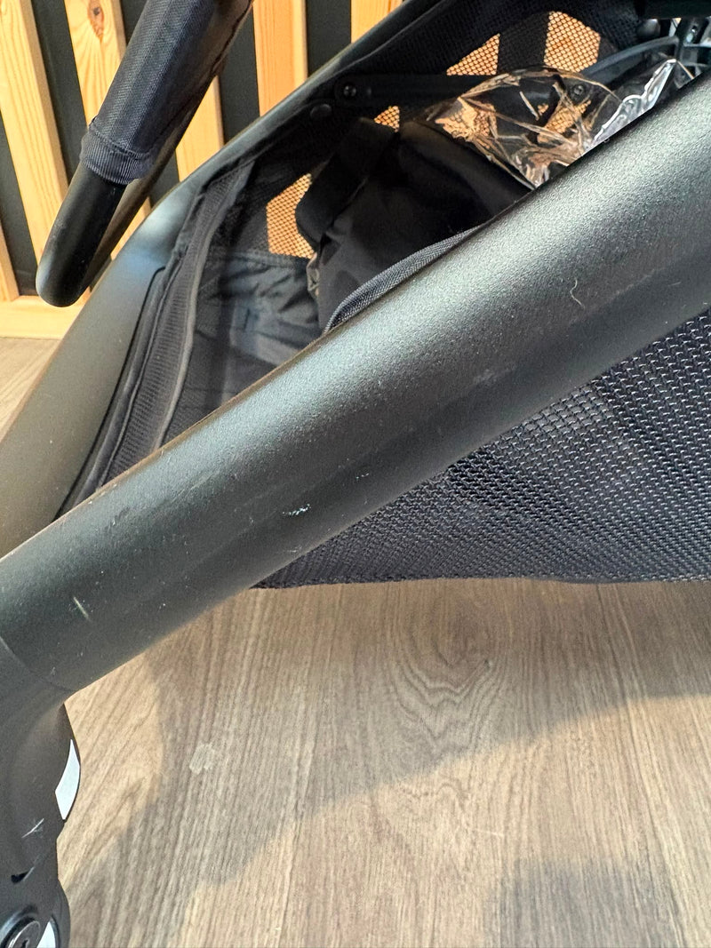 PRE LOVED Bugaboo Butterfly Stroller + Rain Cover - Black