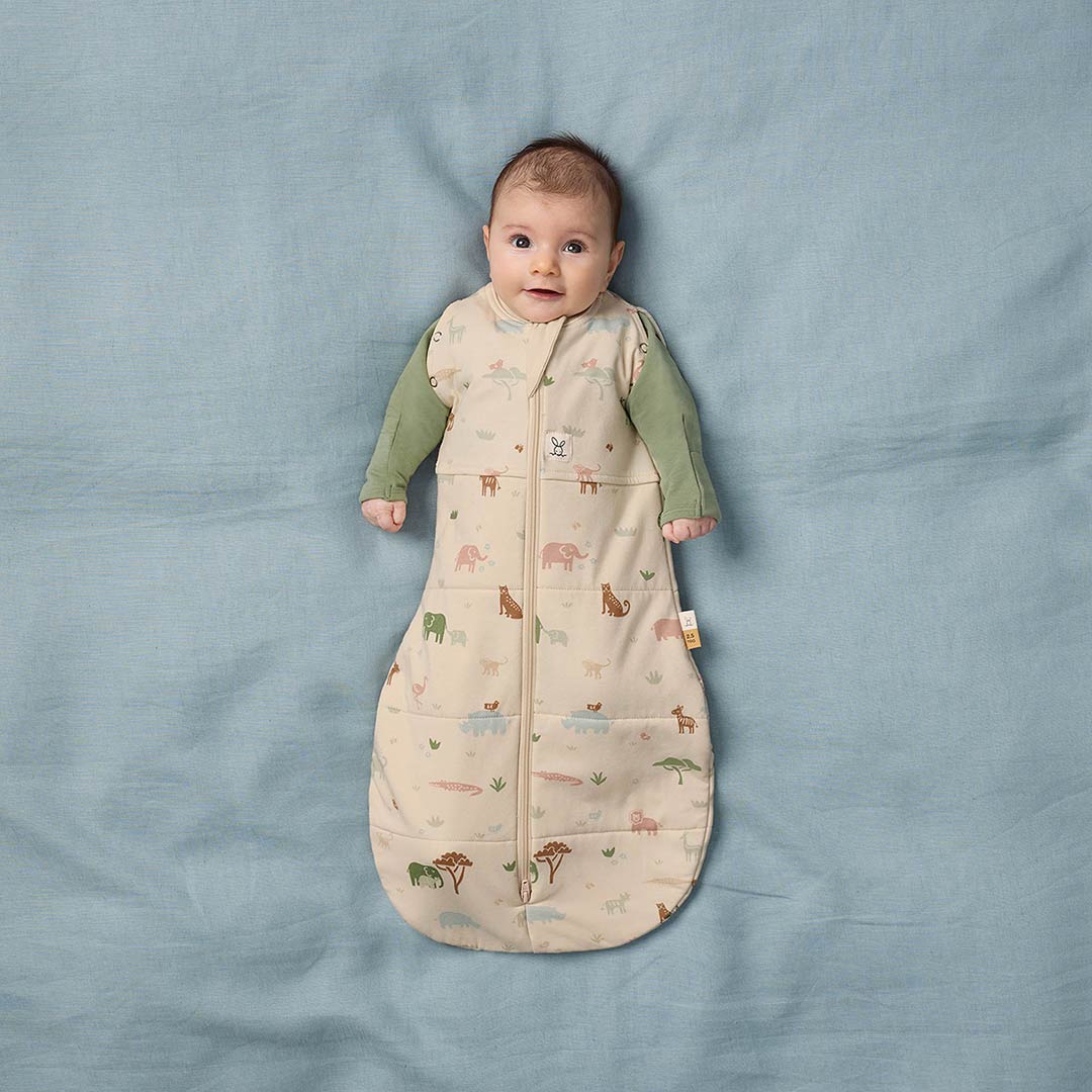 ergoPouch Organic Winter Cocoon Swaddle Sleeping Bag 2.5 TOG – Savannah