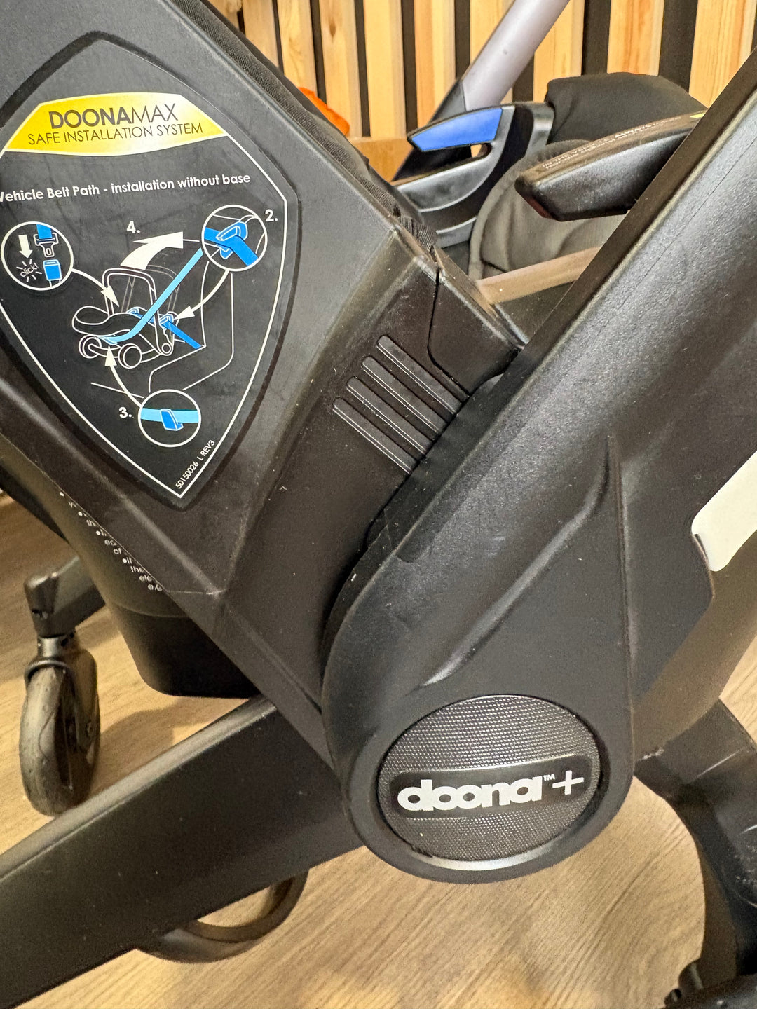 PRE LOVED Doona + Car Seat & Stroller - Black