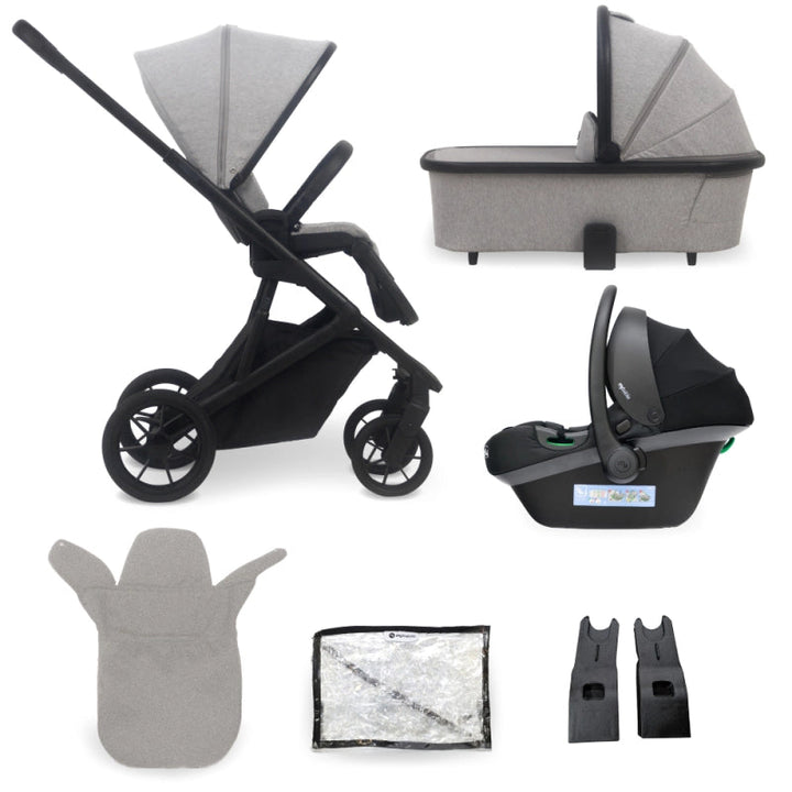 My Babiie MB500 Newborn Baby Bundle - Moon Grey