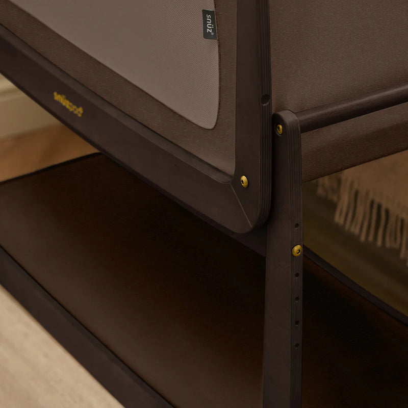 SnuzPod5 Bedside Crib - Chocolate