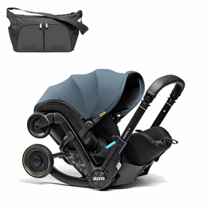 Doona X Car Seat & Stroller - Ocean Blue + FREE Essentials Bag Worth £54.99!