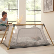 Tutti Bambini CoZee Go 3-in-1 Bassinet, Travel Cot & Playpen - Charcoal