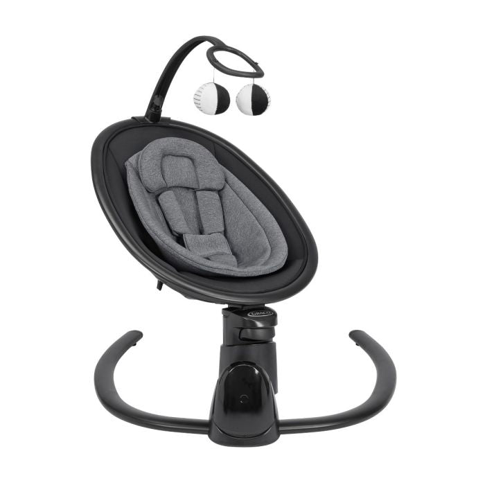 Graco Sway ‘n Grow 3in1 Silent Bluetooth Swing - Midnight