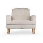 CuddleCo Etta Cuddle Chair - Boucle Mushroom