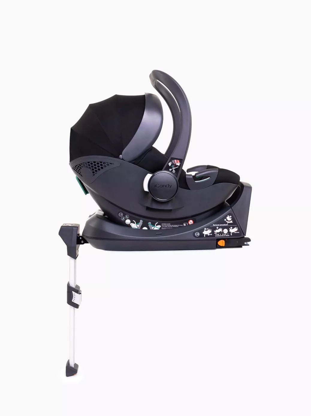OPEN BOX iCandy Cocoon Car Seat and Base - Black
