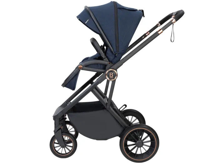 Babymore Chia Travel System Coco with Base - Midnight Blue