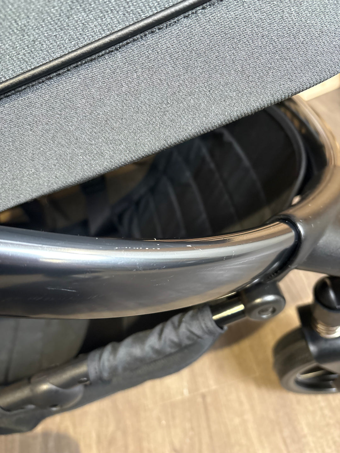 PRE LOVED iCandy Peach 7 Pram + Pushchair - Phantom/Truffle