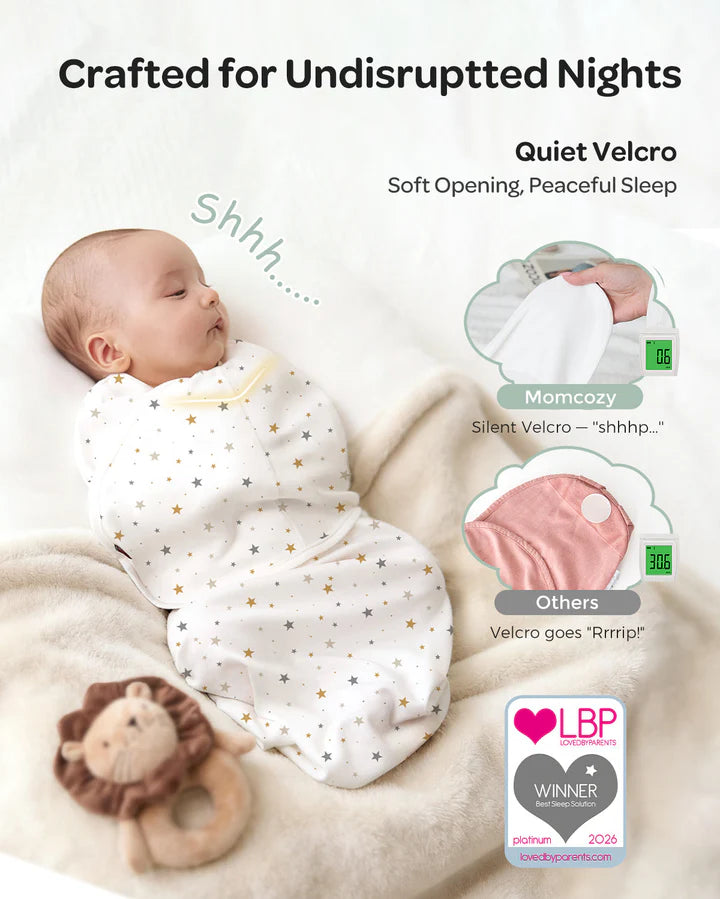 Momcozy Easy Swaddle Wrap 0-3m - Wonder Star
