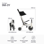 smarTrike Wonder Stroller Trike - Moonlight