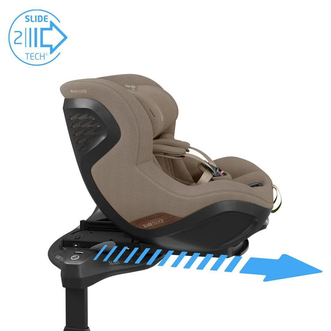 Maxi-Cosi Pearl Slide Pro Car Seat - Authentic Truffle