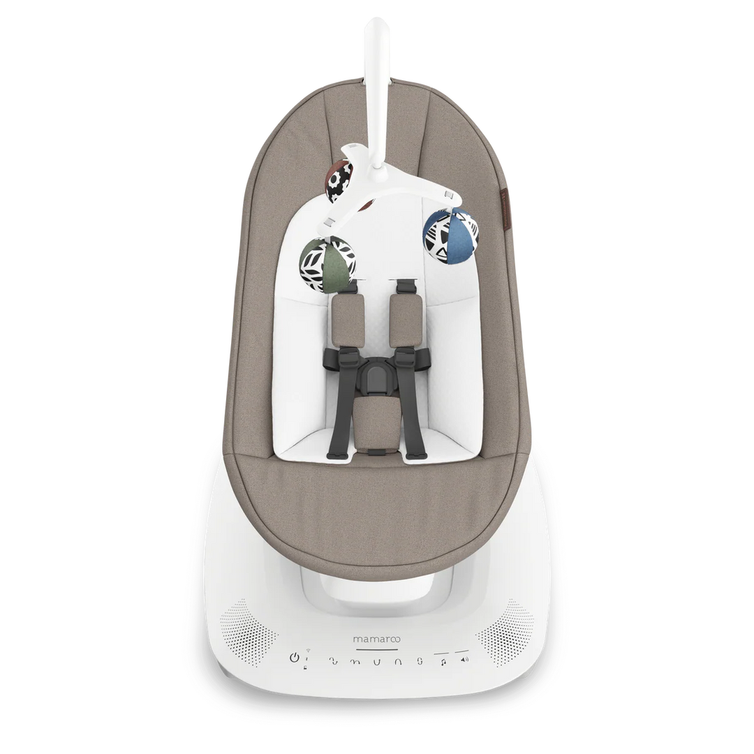 Uppababy Mamaroo Smart Swing - Wells (Dark Taupe Melange)