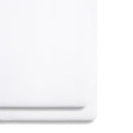 Snuz Crib 2 Pack Fitted Sheets - White