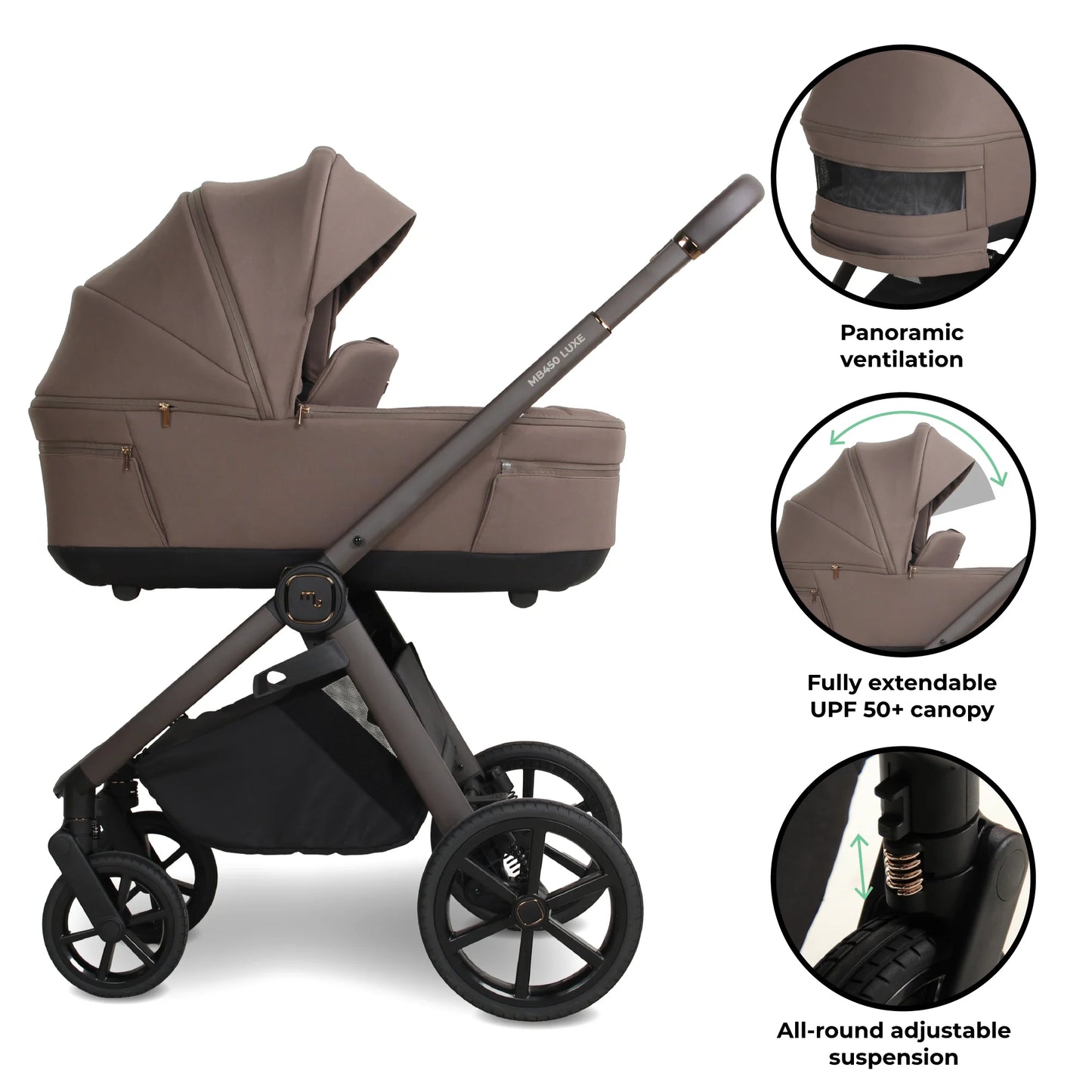 My Babiie MB450 Luxe Travel System - Cookie