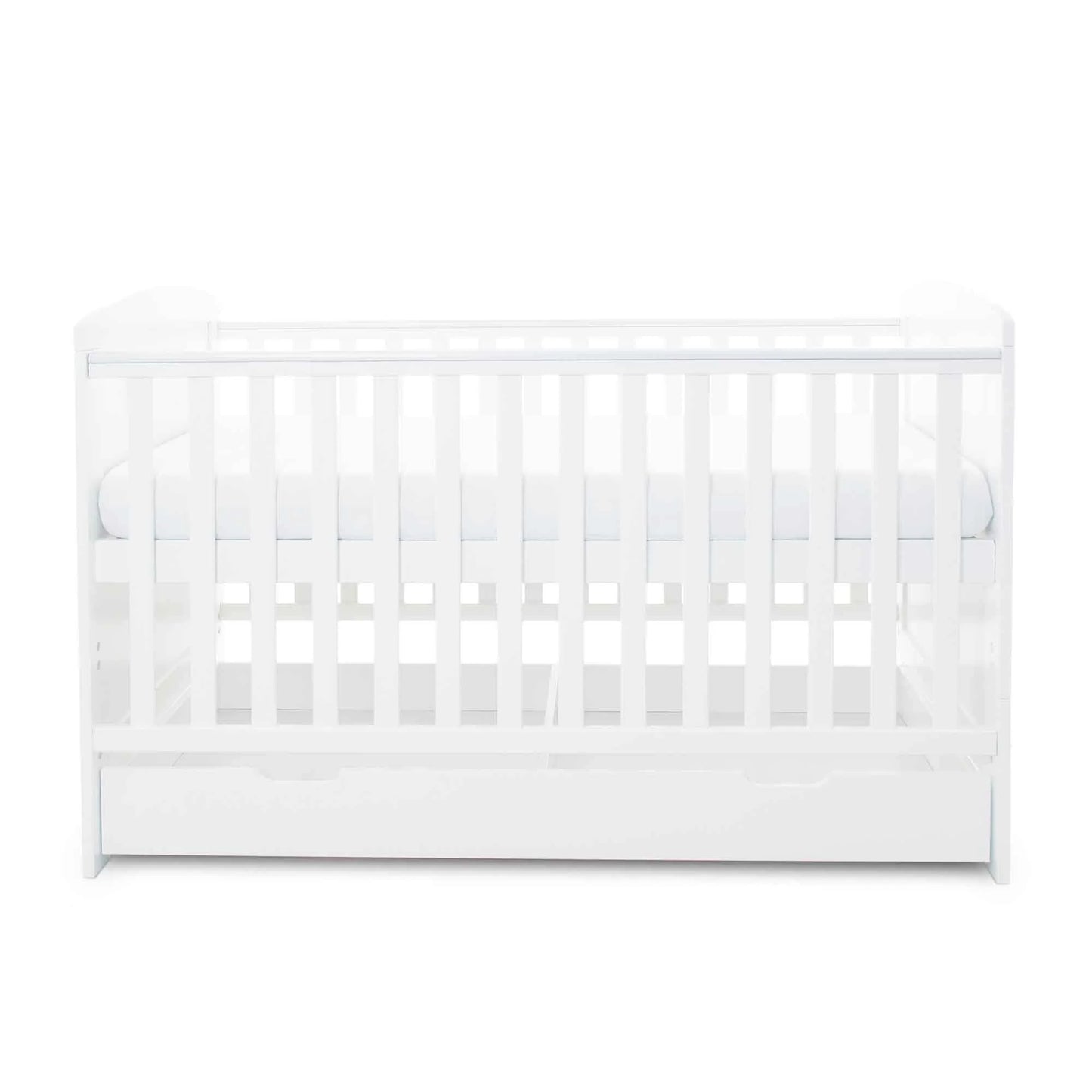 Ickle Bubba Coleby Classic Cot Bed, Under Drawer + Changing Table