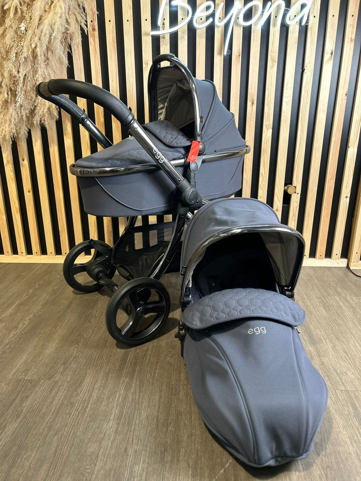 EX DISPLAY egg3 Pushchair + Carrycot UNRELEASED COLOUR - Eclipse Grey