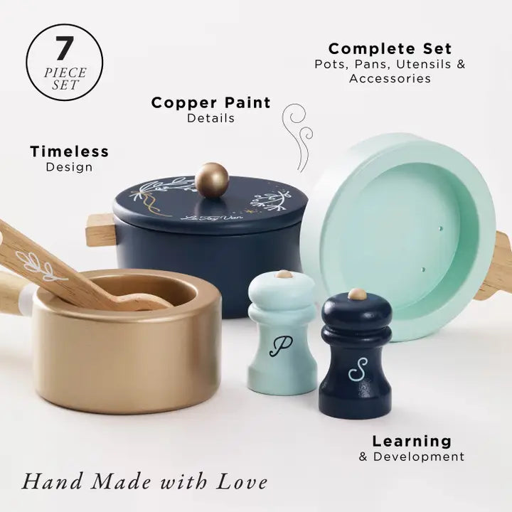 Le Toy Van Pots & Pans Kitchen Accessories