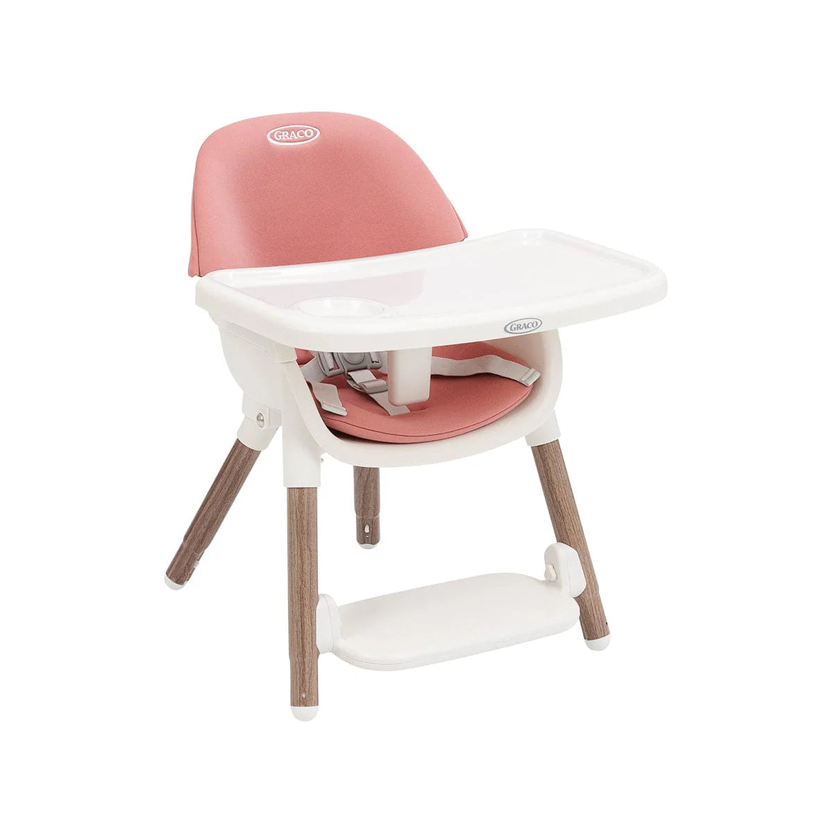 Graco Presti 3in1 Highchair - Dusty Rose