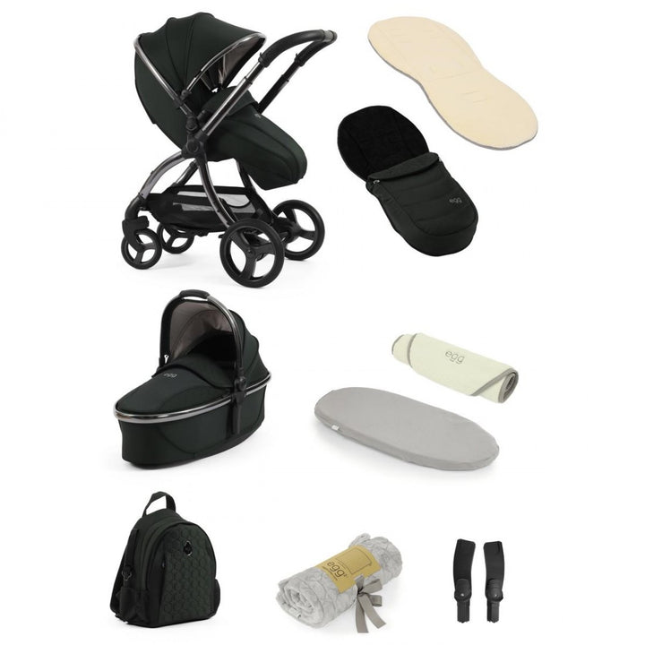 egg 3 Snuggle 9 Piece Bundle - Black Olive