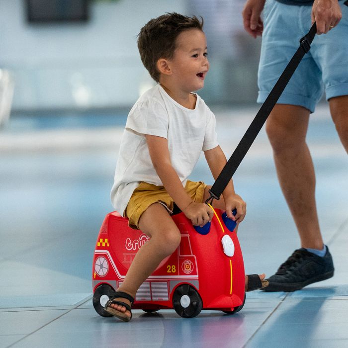 Trunki Ride-On Suitcase - Frank the Fire Engine