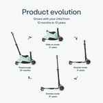 SmarTrike Xtend Ride On Scooter Plus - Green
