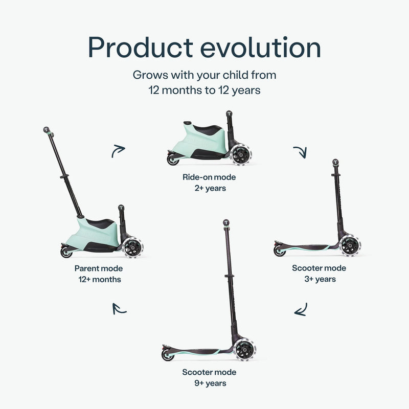 SmarTrike Xtend Ride On Scooter Plus - Green