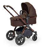 Ickle Bubba Stomp Luxe Elements Edition 17 Piece Bundle Inc Bubba Crib - Chestnut